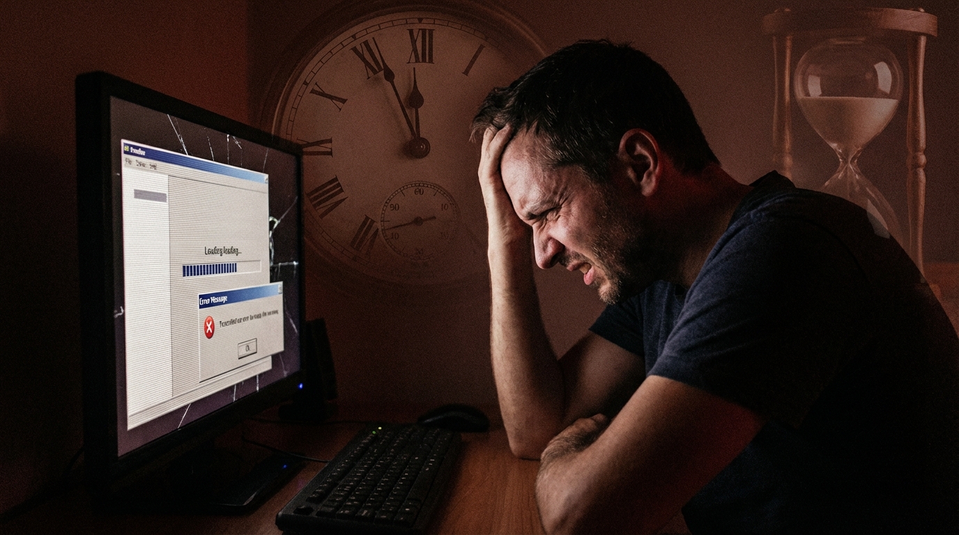 Das Problem – Veraltete Systeme und Reibung kosten Vertrauen