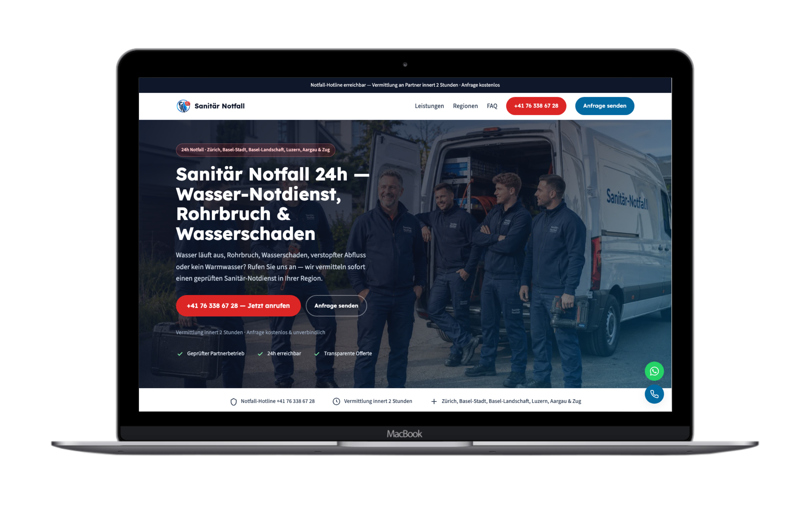 Sanitär Notfall